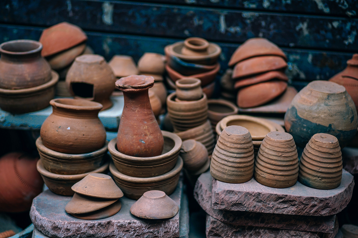 A Collection of Pots